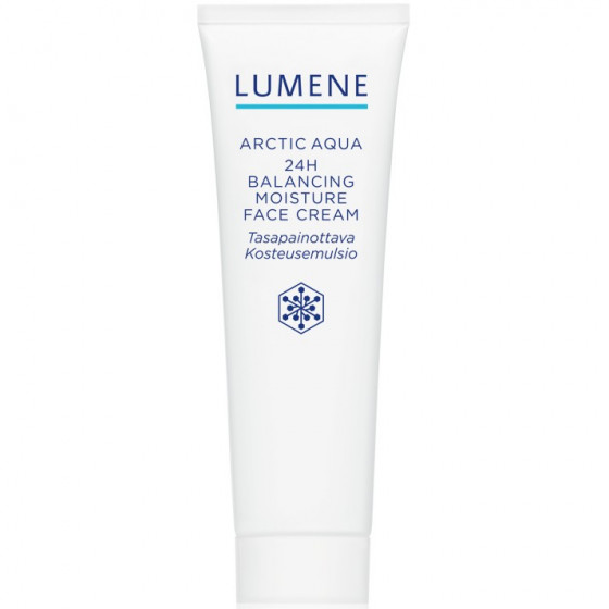 Lumene Arctic Aqua 24h Balancing Moisture Face Cream - Крем зволожуючий 24 години для жирної та комбінованої шкіри