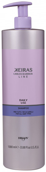 Dikson Keiras Urban Barrier Daily Use Shampoo - Шампунь для щоденного застосування для всіх типів волосся