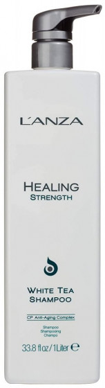 L'anza Healing Strength White Tea Shampoo - Зміцнюючий шампунь з білим чаєм