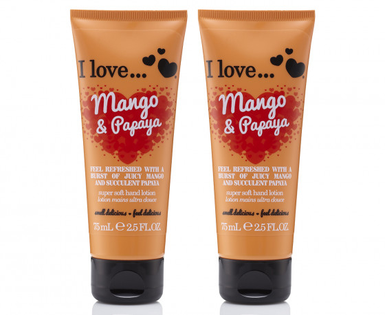 I Love Mango & Papaya Super Soft Hand Lotion - Лосьйон для рук "Манго і папайя" - 1