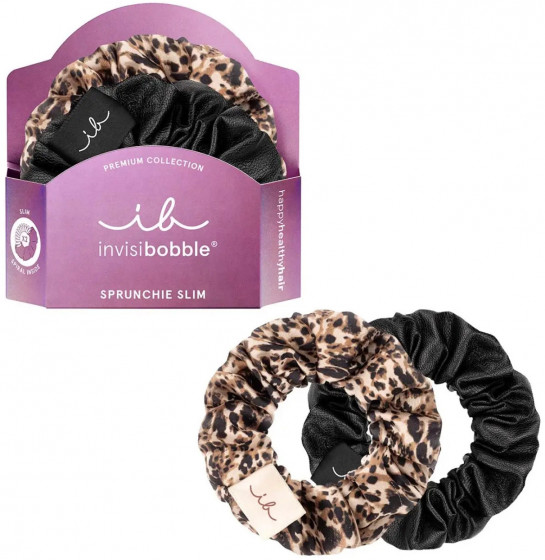 Invisibobble Sprunchie Slim Premium - Резинка-браслет для волосся 2 шт - 4