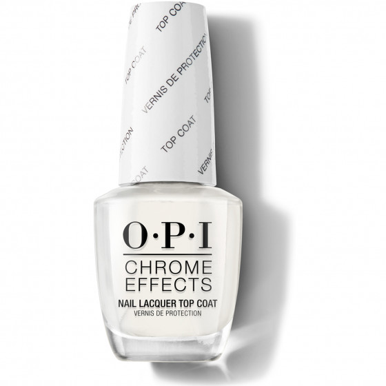 OPI Chrome Effects Nail Lacquer Top Coat - Топове покриття