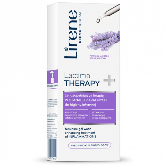 Lirene Lactima Therapy - Заспокійливий гель для інтимної гігієни