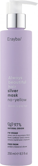 Erayba ABH Silver No-Yellow Mask - Маска для волосся проти жовтизни