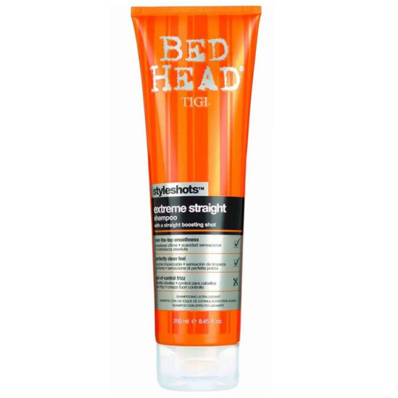 Tigi Bed Head Styleshots Extreme Straight Shampoo - Випрямляючий шампунь, надає гладкість волоссю