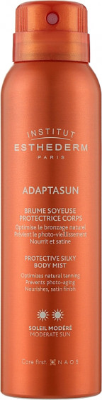 Institut Esthederm Adaptasun Protective Silky Body Mist Moderate Sun - Спрей для засмаги