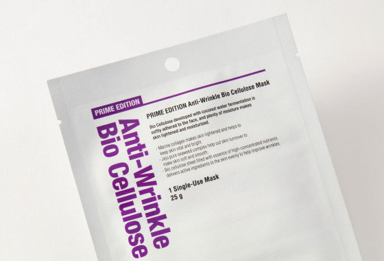 Royal Skin Prime Edition Anti-Wrinkle Bio Cellulose Mask - Біо-целюлозна омолоджуюча маска для обличчя - 1