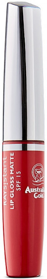Australian Gold Raysistant Lip Gloss Matte SPF 15 - Рідка помада для губ SPF 15
