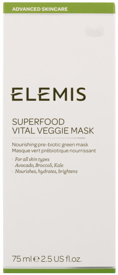 Elemis Superfood Vital Veggie Mask - Енергезуюча поживна маска - 1