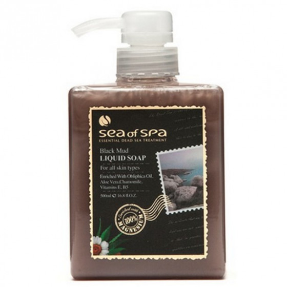 Sea of SPA Black Mud Liquid Soap - Рідке грязьове мило