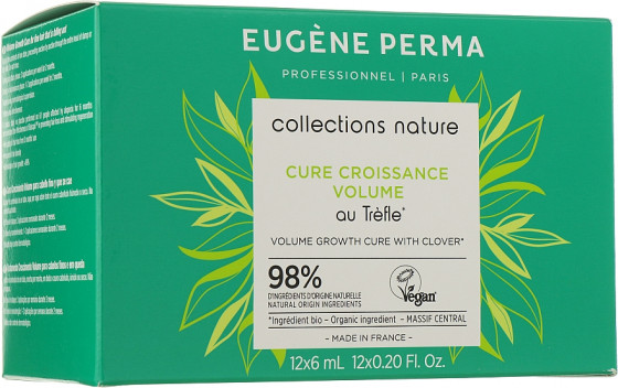 Eugene Perma Collections Nature Cure Croissance Volume - Ампули проти випадання волосся