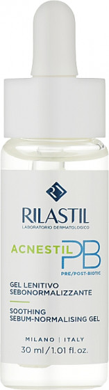 Rilastil Acnestil PB Soothing Sebum-Normalising Gel - Зволожуючий себонормалізуючий гель