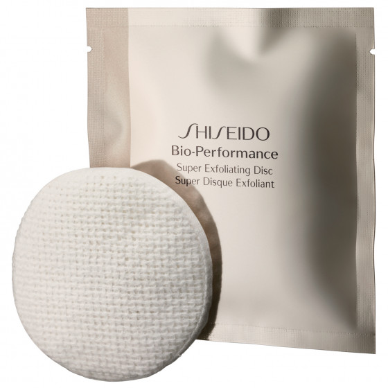 Shiseido Bio-Performance Super Exfoliating Discs - Відшулушуючі диски з антивіковим ефектом