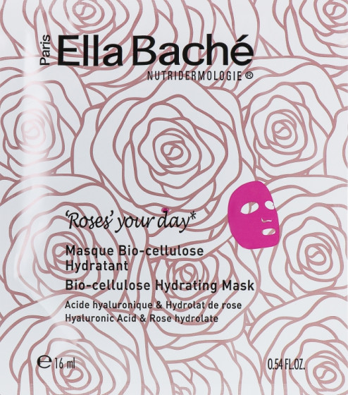 Ella Bache Bio-Cellulose Hydrating Mask - Біоцелюлозна маска для обличчя