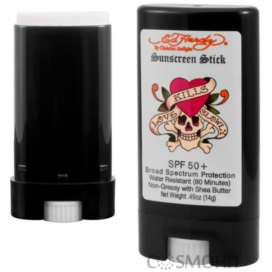 Ed Hardy SPF 50 Sun Shield Stick - Олівець для захисту татуювань в солярії і на сонці