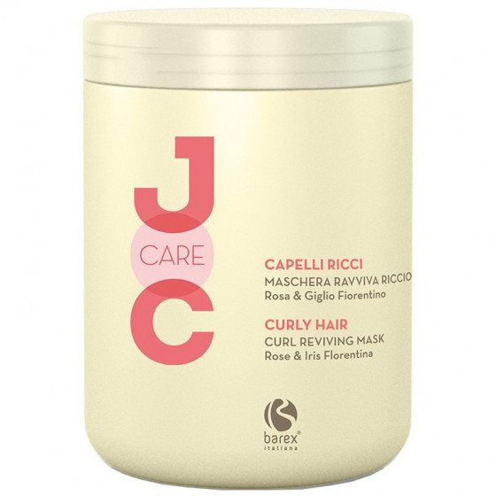 Barex Joc Care Curl Reviving Mask - Маска «Ідеальні кучері» з екстрактом троянди і флорентійської лілії