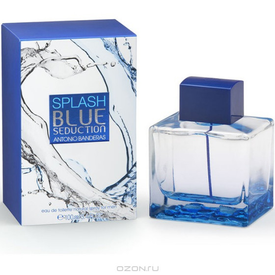 Antonio Banderas Splash Blue Seduction For Men - Туалетна вода