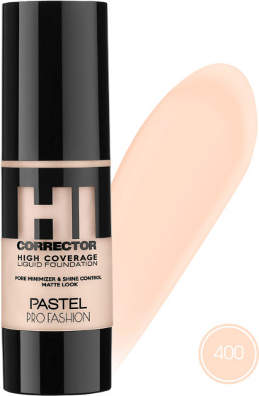 Pastel Hi Corrector High Coverage Liquid Foundation - Тональна основа - 1