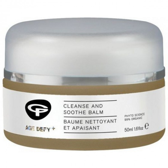 Green People Age Defy+ Cleanse And Soothe Balm - Очищуючий і заспокійливий бальзам для обличчя