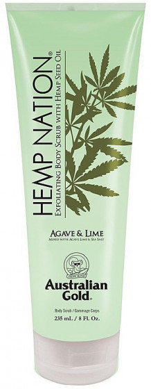 Australian Gold Hemp Nation Agave & Lime Body Scrub - Гель-скраб для душу "Агава та лайм"