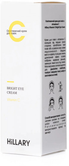 Hillary Vitamin C Bright Eye Cream - Освітлювальний крем для шкіри навколо очей з вітаміном C - 2