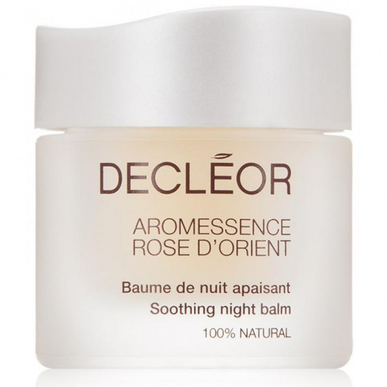 Decleor Baume Rose d’Orient - Нічний заспокійливий бальзам для чутливої ​​шкіри обличчя