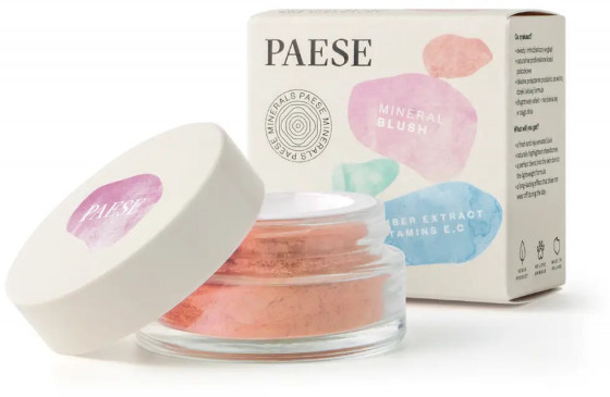 Paese Minerals Blush - Мінеральні розсипчасті рум'яна