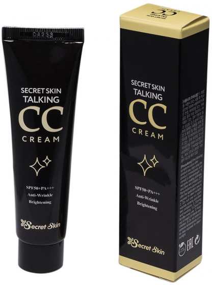 Secret Skin Talking CC Cream SPF50+ PA+++ - СС крем для вирівнювання тону шкіри