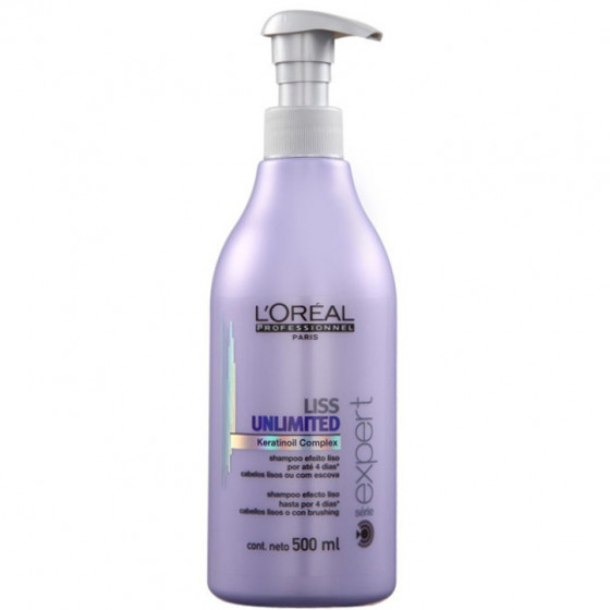 L’Oreal Professionnel Liss Unlimited Shampoo - Розгладжуючий шампунь для сухого і неслухняного волосся