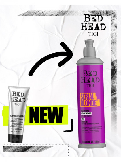 Tigi Bed Head Blonde Conditioner - Відновлюючий і зберігаючий колір волосся кондиціонер для блондинок - 1