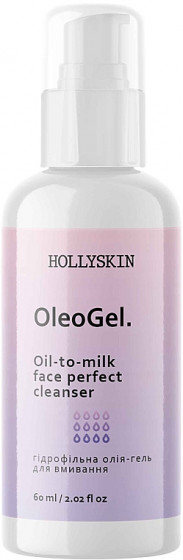 Hollyskin OleoGel - Гідрофільна олія-гель для вмивання