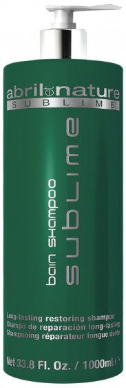 Abril et Nature Sublime Hyaluronic Bain Shampoo - Відновлюючий шампунь з гіалуроновою кислотою