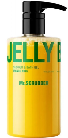 Mr.Scrubber Jelly Bubbles Shower & Bath Gel "Mango King" - Гель для душу