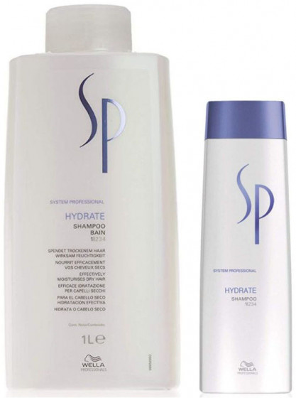 Wella Professionals SP Hydrate Shampoo - Шампунь для інтенсивного зволоження волосся - 1