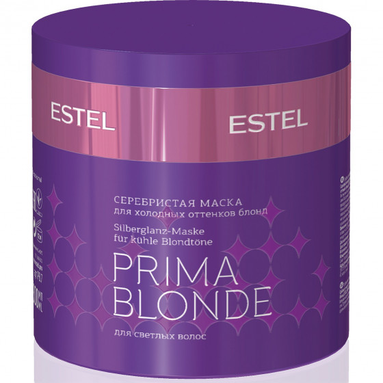 Estel Professionel Prima Blond - Срібляста маска для холодних відтінків блонд