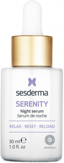 Sesderma Serenity Night Serum - Регенеруюча нічна сироватка для обличчя