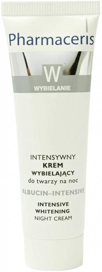 Pharmaceris W Albucin Intensive Lightening Night Cream - Нічний інтенсивний крем з освітлюючим комплексом