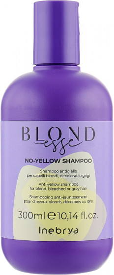 Inebrya Blondesse No-Yellow Shampoo - Шампунь для освітленого або сивого волосся