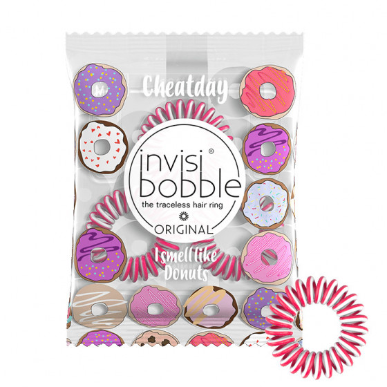 Invisibobble Original Donut Cream - Гумки для волосся із запахом - 2