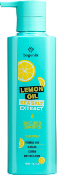 Bogenia Lemon Oil & Sea Salt Conditioner - Кондиціонер для волосся