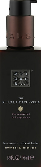 Rituals The Ritual of Ayurveda Handbalsam Almond Oil & Indian Rose - Бальзам для рук