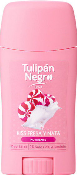 Tulipan Negro Desodorante Stick "Kiss Fresa y Nata" - Дезодорант-стик "Поцілунок полуниці та вершків"