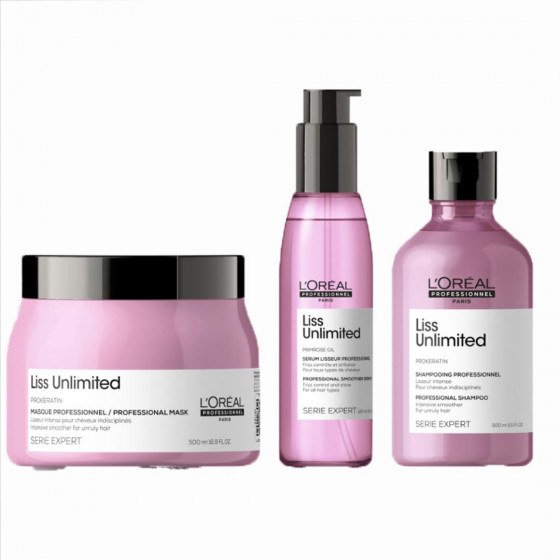 L’Oreal Professionnel Liss Unlimited Masque - Розгладжуюча маска для сухого і неслухняного волосся - 2