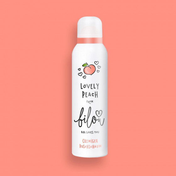 Bilou Lovely Peach Shower Foam - Пінка для душу "Прекрасний персик" - 4