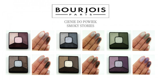 Bourjois Smoky Stories Palette - Тіні для повік "квадро" - 1