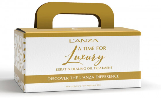 L'anza 12 Keratin Healing Oil Hair Treatment Set - Подарунковий набір для волосся
