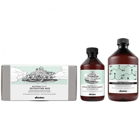 Davines Natural Tech Detoxifying Superactive - Детоксуюча суперактивна сироватка - 1