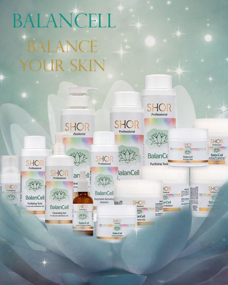 Shor Cosmetics BalanCell Moisturizing Protective Cream SPF20 - Зволожуючий крем для жирної та комбінованої шкіри - 4