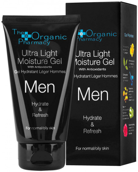 The Organic Pharmacy Men Ultra Light Moisture Gel - Легкий зволожуючий гель для шкіри обличчя - 2