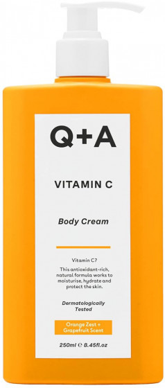 Q+A Vitamin C Body Cream - Крем для тіла з вітаміном C